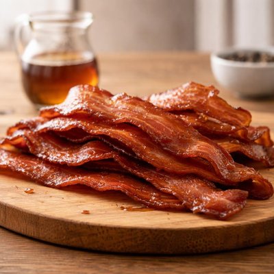 Maple turkey bacon