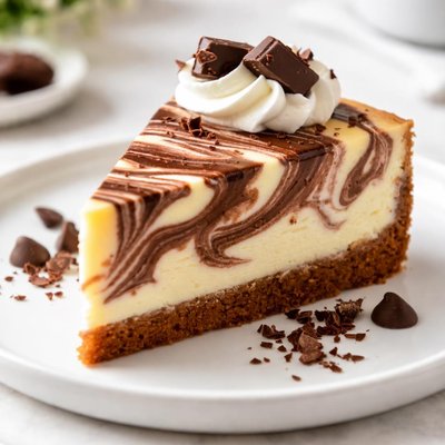 Marble cheesecake