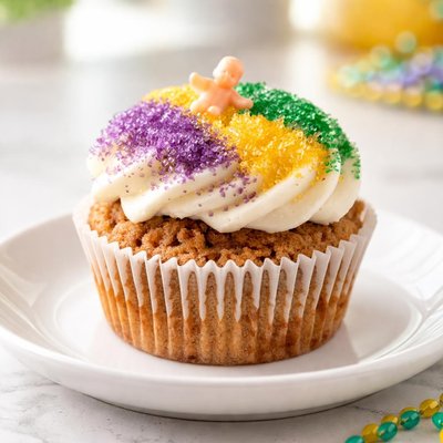 Mardi gras king cake k cup