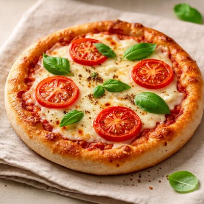 Margarita personal pan pizza