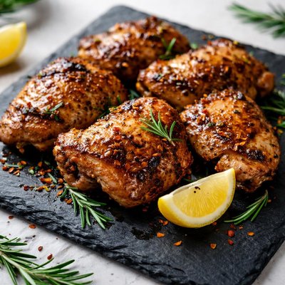 Marinated chicken tight