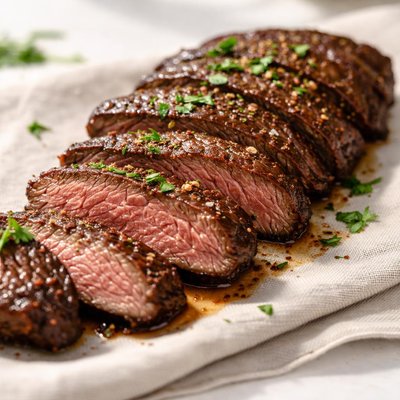 腌制牛铁板牛排