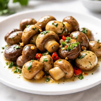 Marinated mushrooms