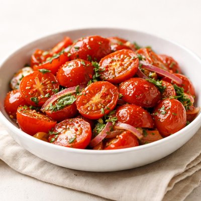 Marinated tomatoes