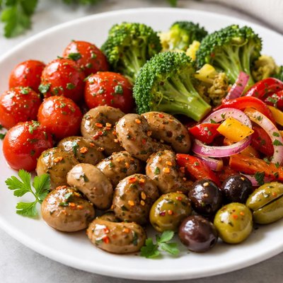 Marinated vegetables