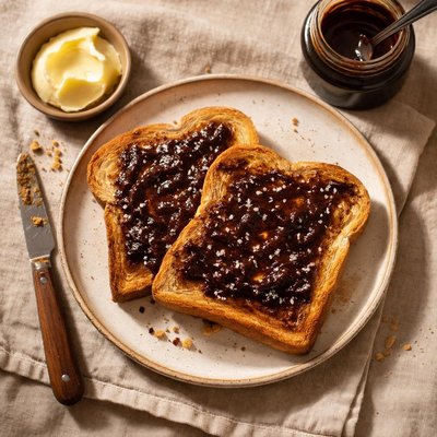 Marmite on toast