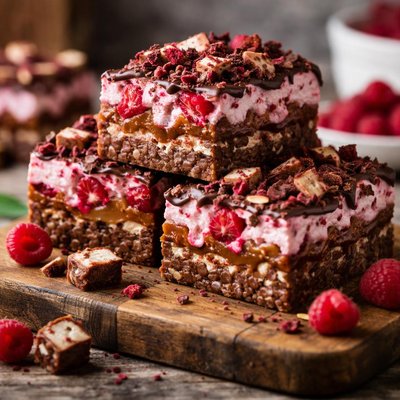 Mars bar raspberry smash