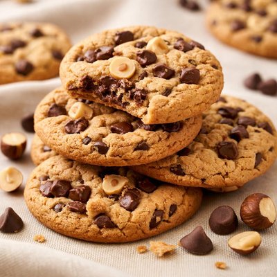 Maryland cookie hazelnut and chocolate chips