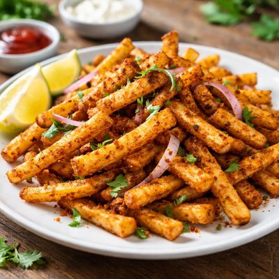Masala fries