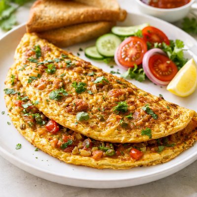 Masala omelette