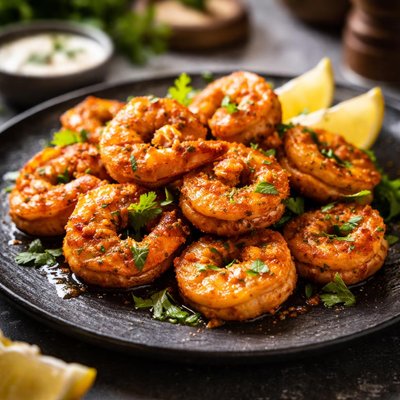 Masala shrimp