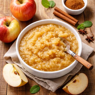 Mashed apple