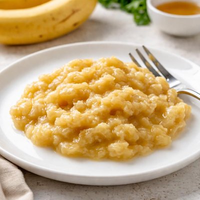 Mashed bananas