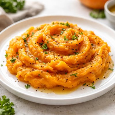 Mashed butternut squash