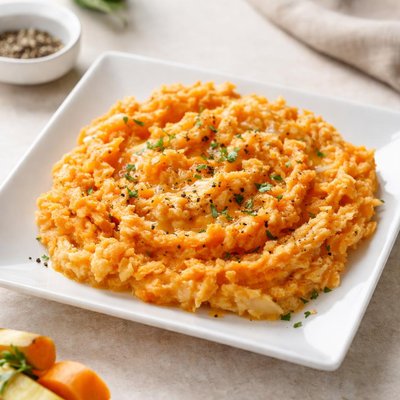 Mashed carrots and parsnips