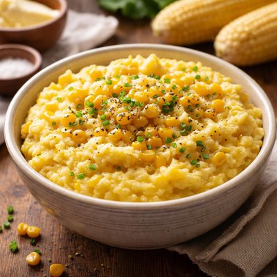 Mashed corn
