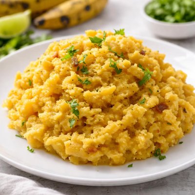 Mashed plantain