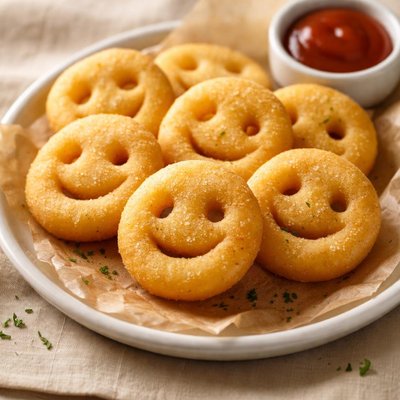 Mashed potato smiles