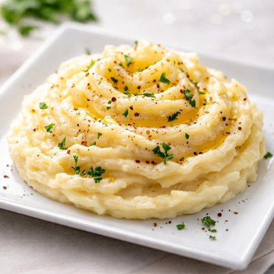 Mashed potatoes with spices