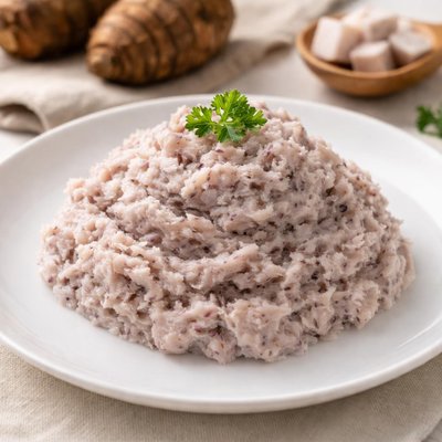 Mashed taro