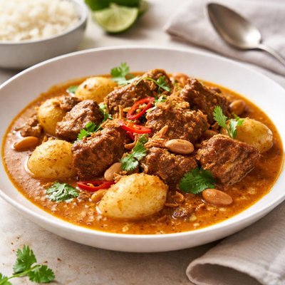 Massaman beef curry
