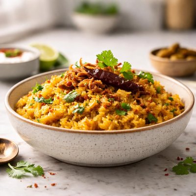 Masur dal khichadi