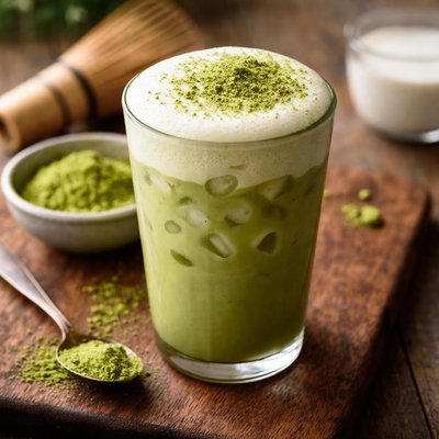 Matcha cold foam