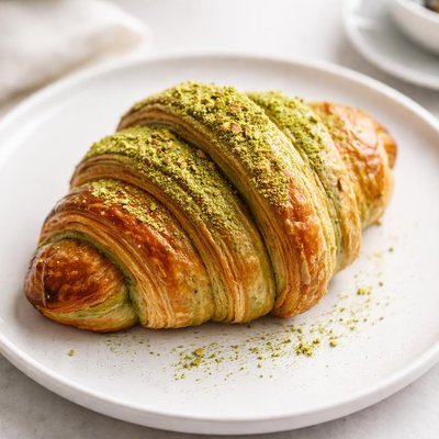 Matcha croissant