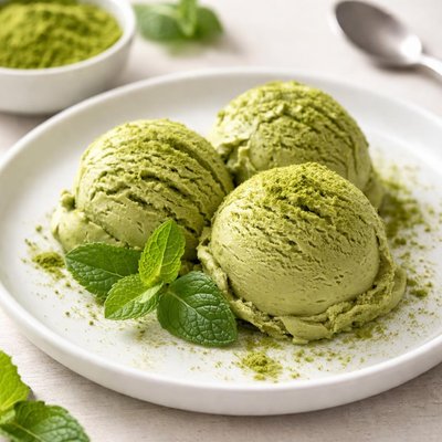 Matcha ice cream