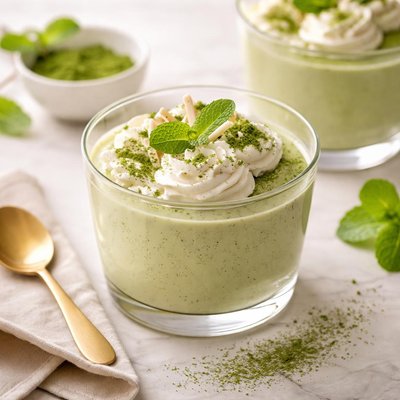 Matcha mousse