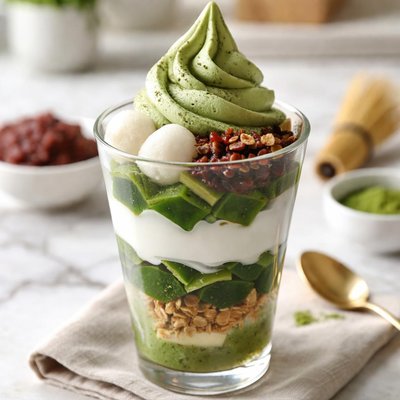 Matcha parfait