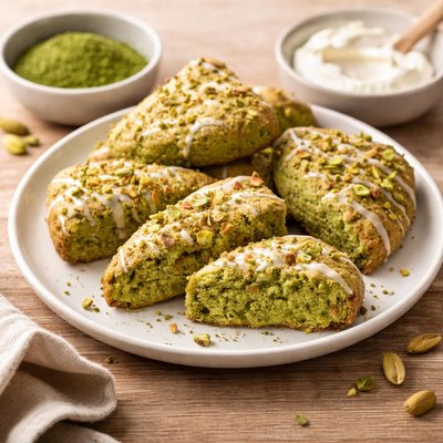 Matcha scone