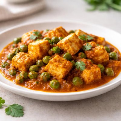Mattar paneer