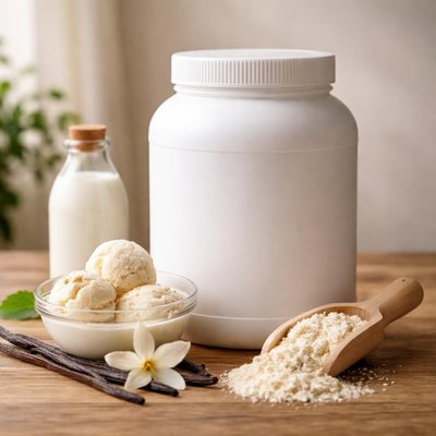 Maxine protein powder vanilla ice cream