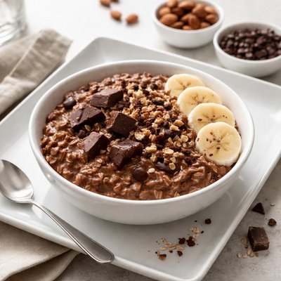 高蛋白燕麦黑巧克力