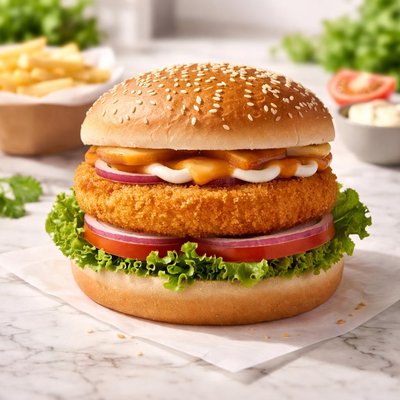 Mc aloo tikki burger