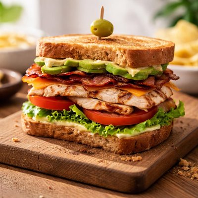 Mcalisters grilled chicken club sandwich