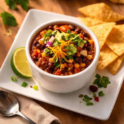 Mcalisters veggie chili cup