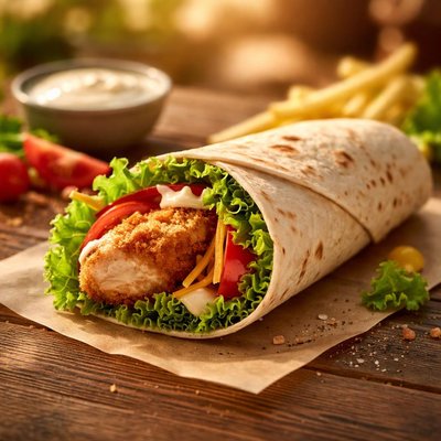 Mcdonald crispy chicken wrap