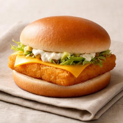 マクドナルドのフィッシュバーガー