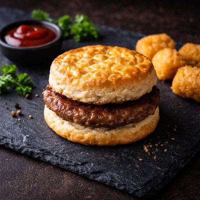 麦当劳香肠饼干