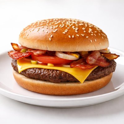 Mcdonalds bacon cheeseburger