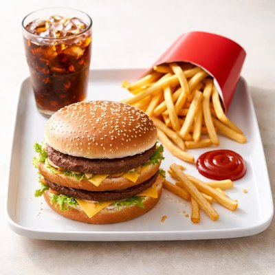 Mcdonalds big mac meal