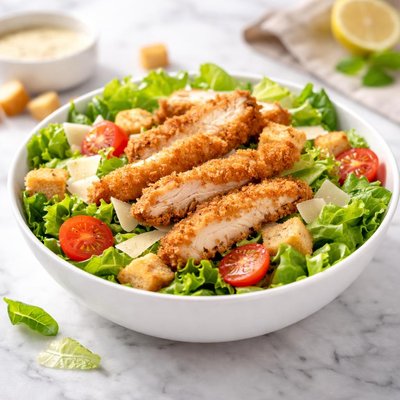 Mcdonalds caesar salad crispy chicken