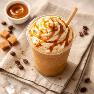 Mcdonalds caramel frappe