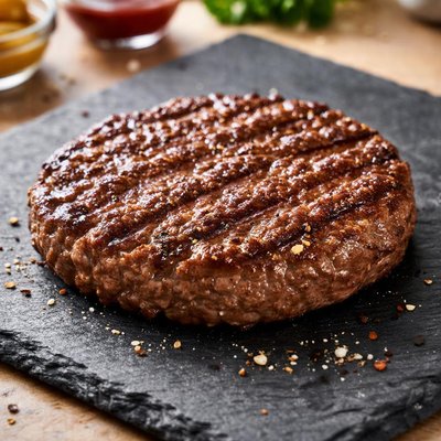 Mcdonalds cheeseburger patty