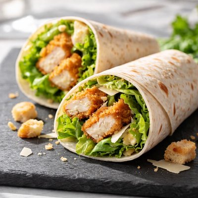 Mcdonalds chicken cesar wrap