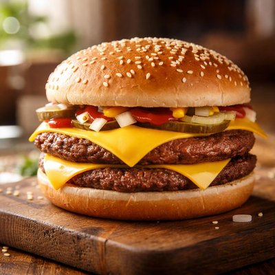 ماكدونالدز دبل تشيز برجر