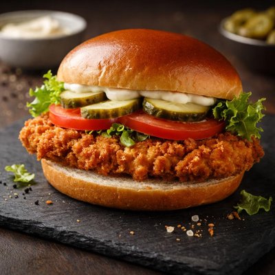 Mcdonalds deluxe chicken sanwich