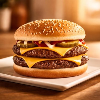 ماكدونالدز دبل تشيز برجر